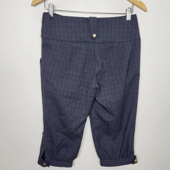 Vintage Anastasia Lomonova pleated plaid knickers style pants. Size small - Picture 4 of 5